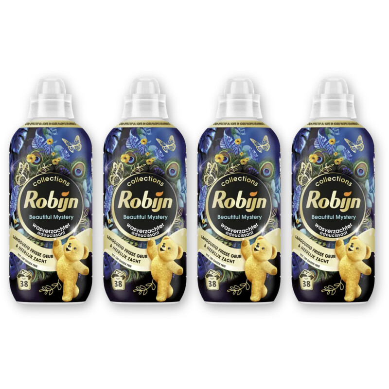 Robijn Wasverzachter beautiful mystery 4-pack