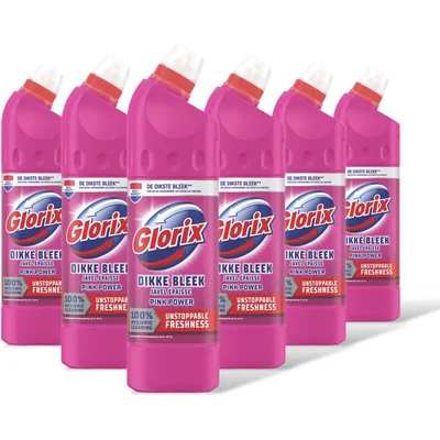Glorix Glorix pink flower bleek 6-pack