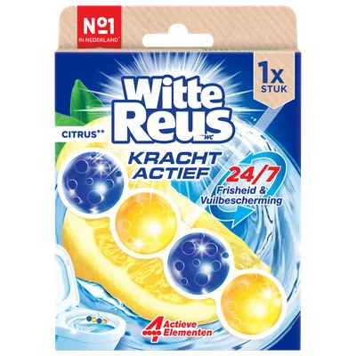 Witte Reus Toiletblok kracht actief oceaan