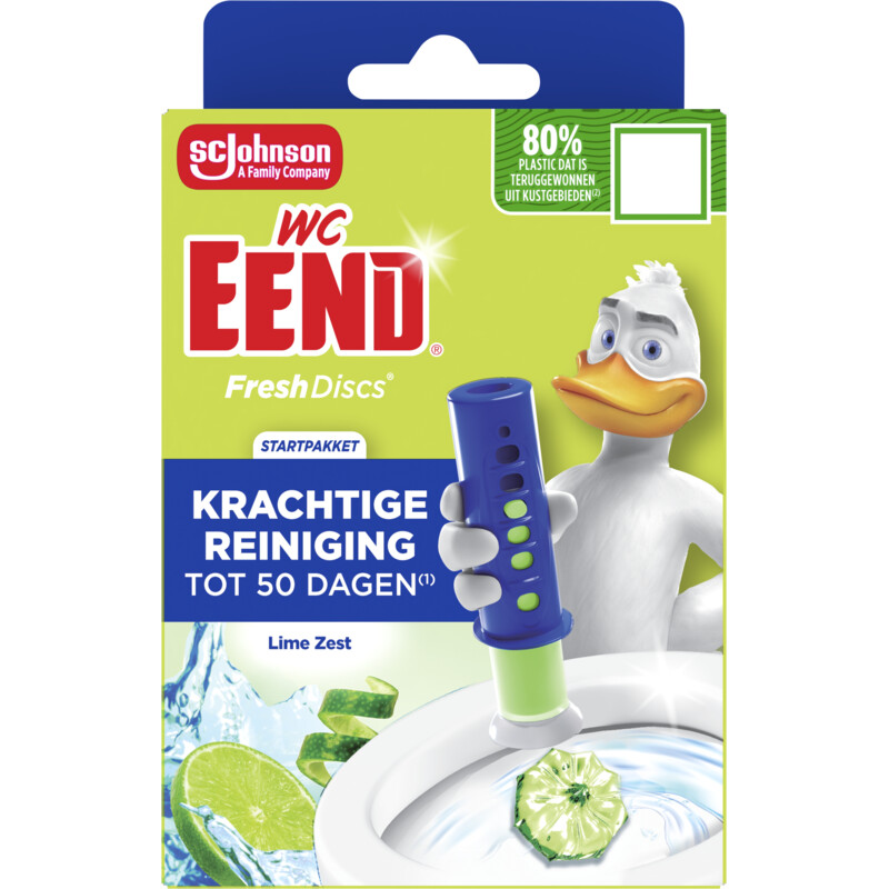 WC-Eend Fresh discs lime zest houder