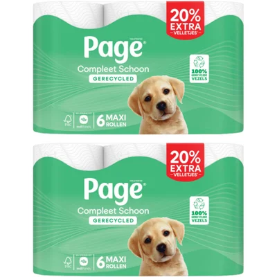 Page Compleet schoon recycled 2-pack