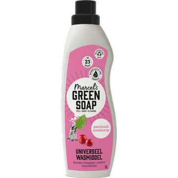 Marcel's Green Soap Wasmiddel patchouli cranberry