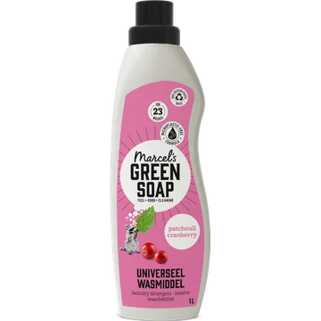 Marcel's Green Soap Wasmiddel patchouli cranberry
