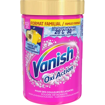Vanish Vlekverwijderaar poeder gekleurde was