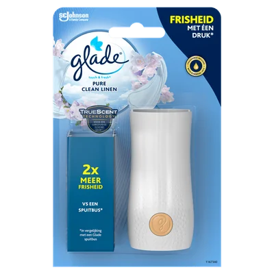 Glade Touch & fresh houder pure clean linen
