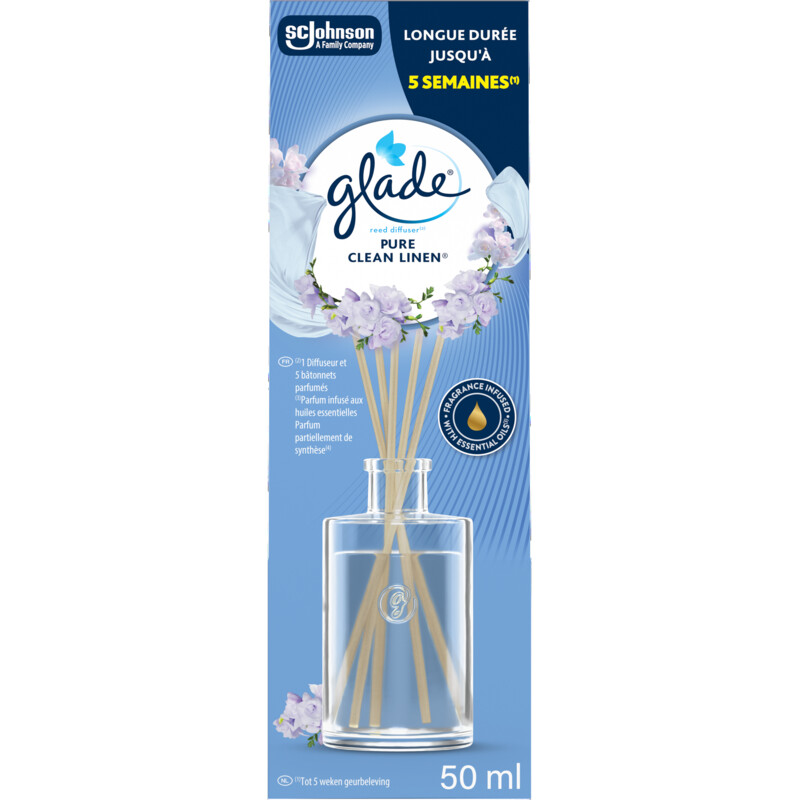 Glade Geurstokjes clean linen