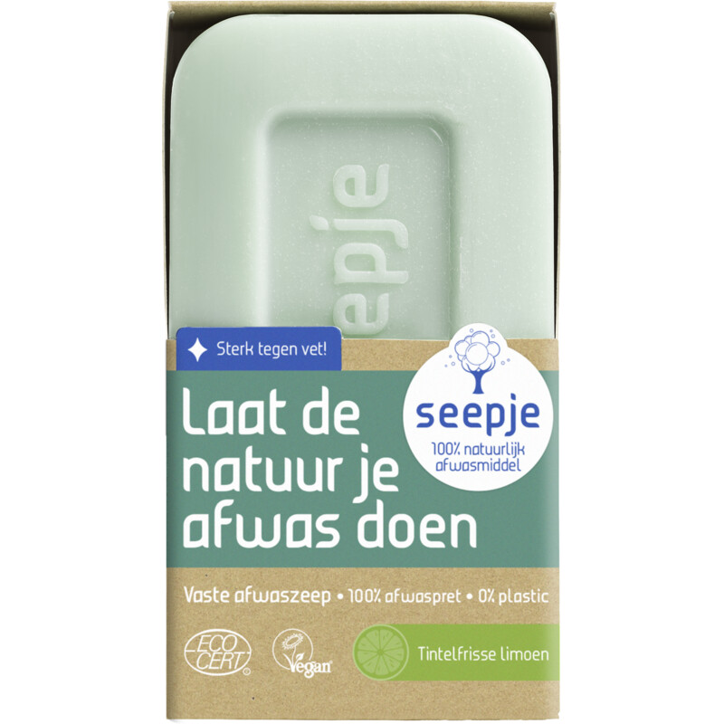 Seepje Vaste afwaszeep tintelfrisse limoen
