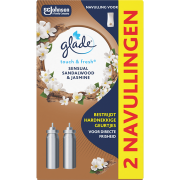 Glade Touch & fresh sandalwood navulling
