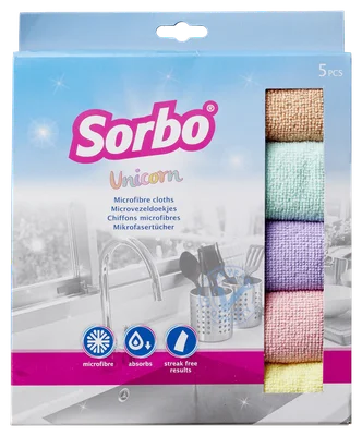 Sorbo Recycled microvezeldoekjes 4-pack