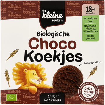 De Kleine Keuken Biologische speltkoekjes 8m+