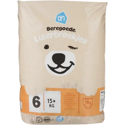 AH Beregoede luierbroekjes maat 6