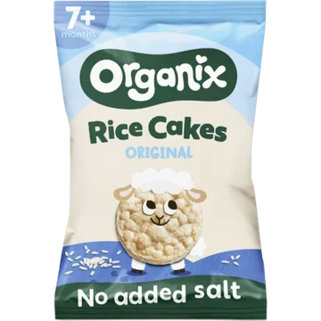 Organix Rice cakes original 7m+