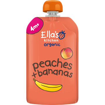 Ella's kitchen Peaches + bananas 4m+