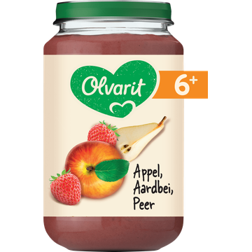 Olvarit Appel aardbei peer 6m+