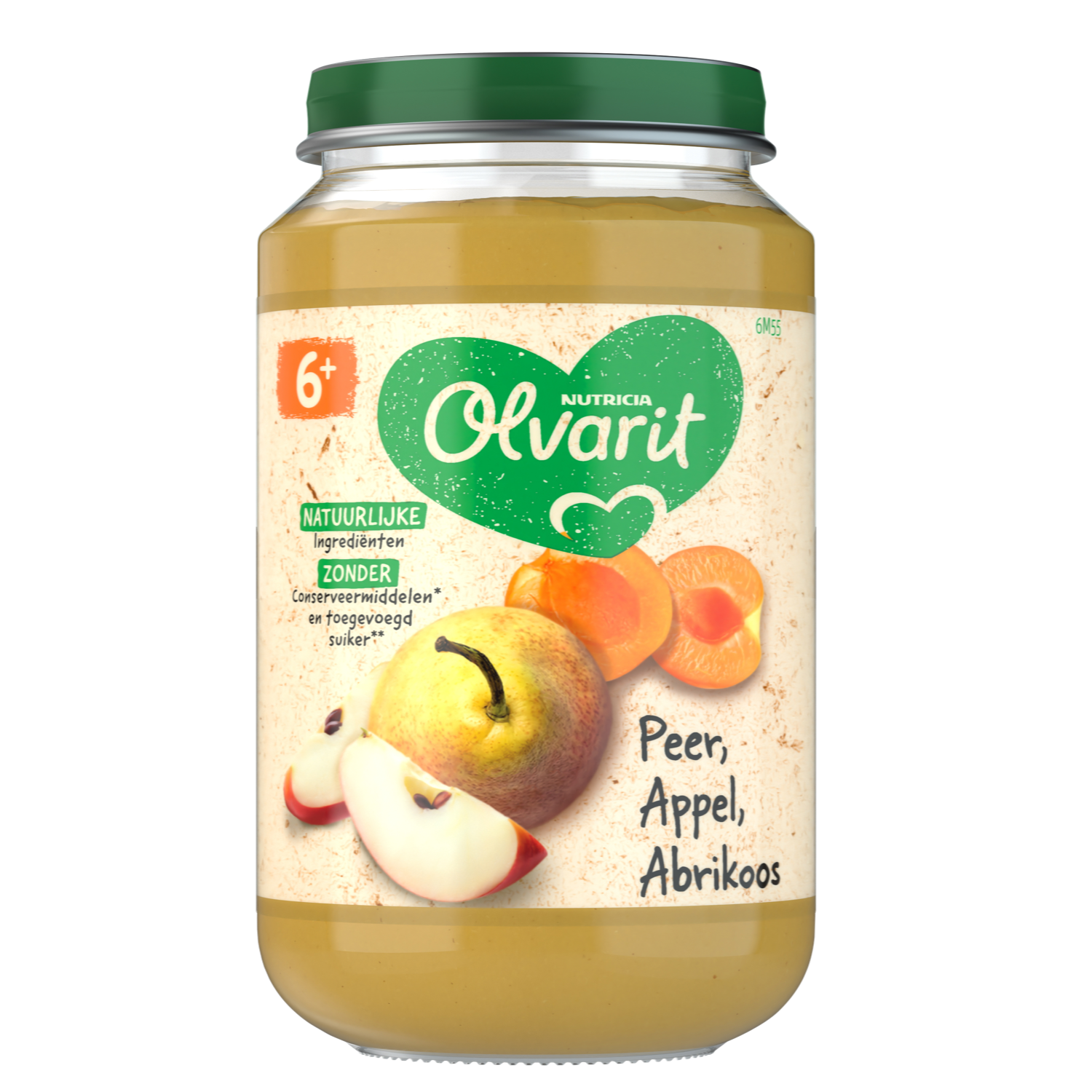 Olvarit Peer appel abrikoos 6m+