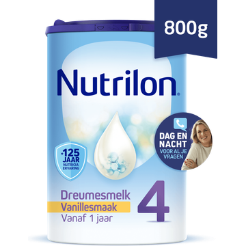 Nutrilon 4 dreumesmelk vanille 1+ jaar