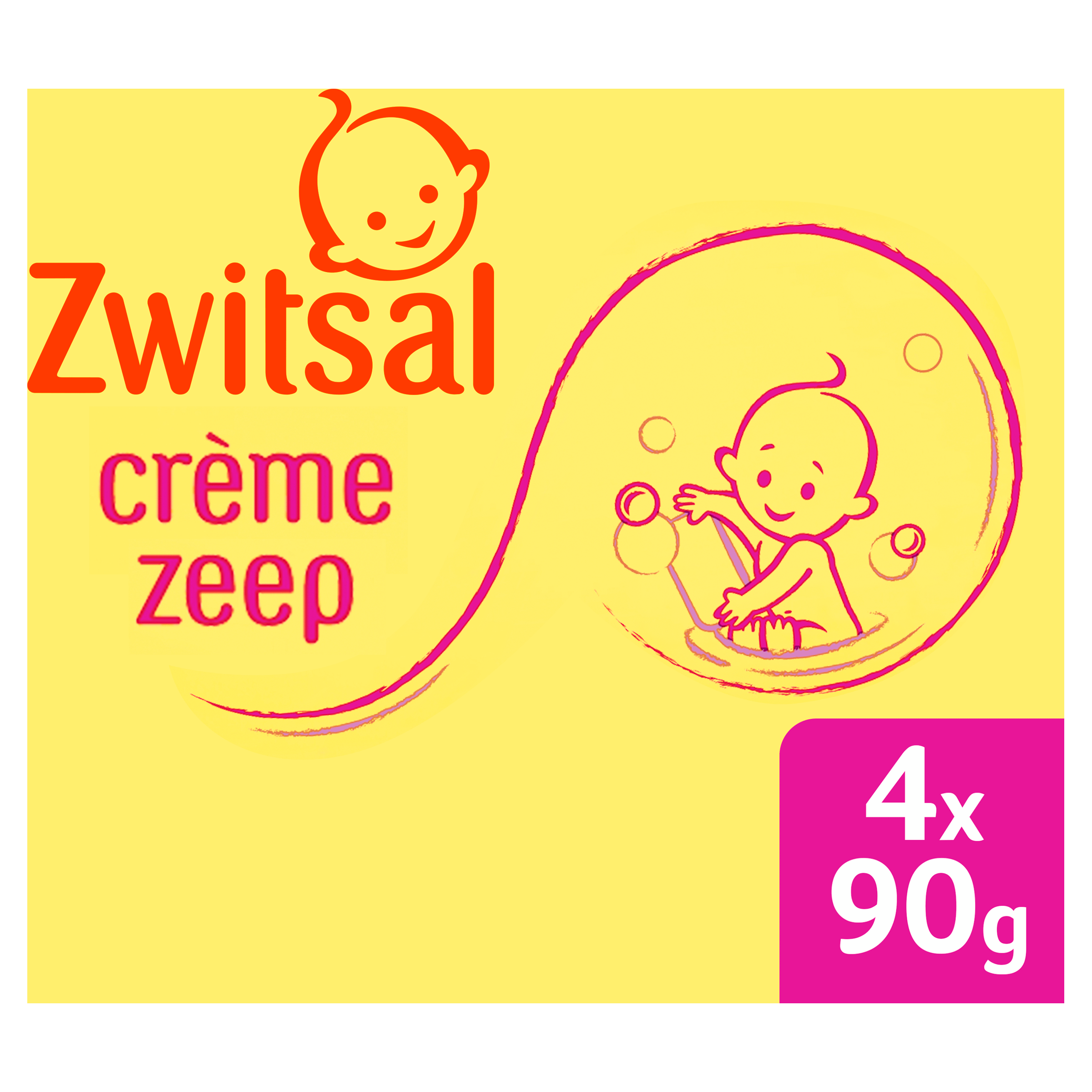 Zwitsal Baby zeepvrije wascrème