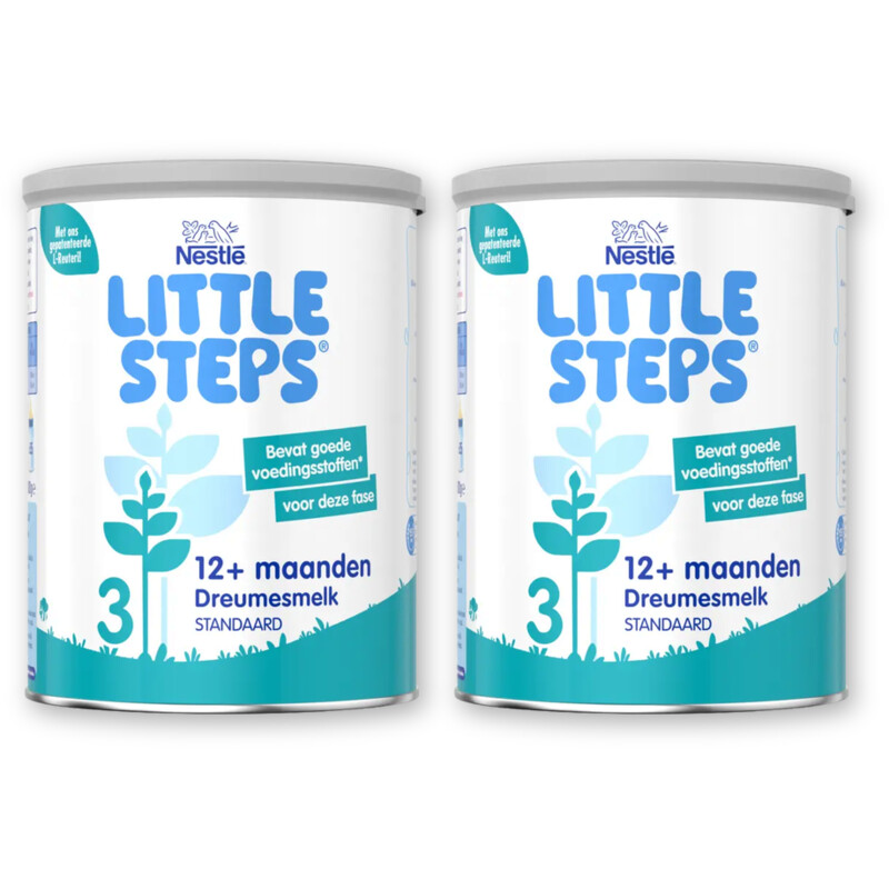 Nestlé Little Steps 3 dreumesmelk 12+ mnd 2pack