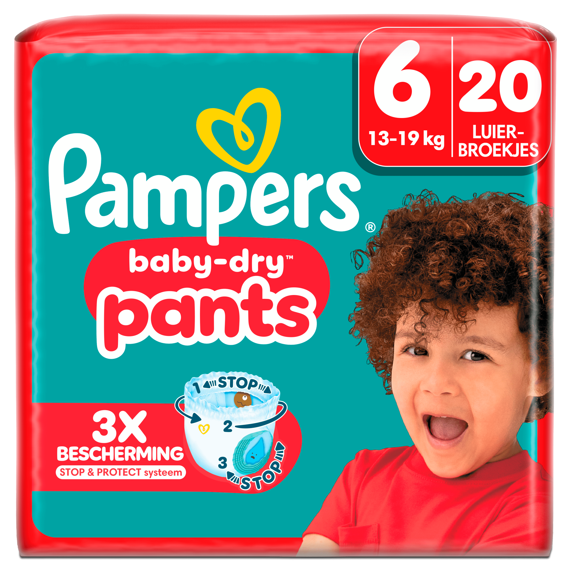 Pampers Baby-dry pants maat 6 XXL pack