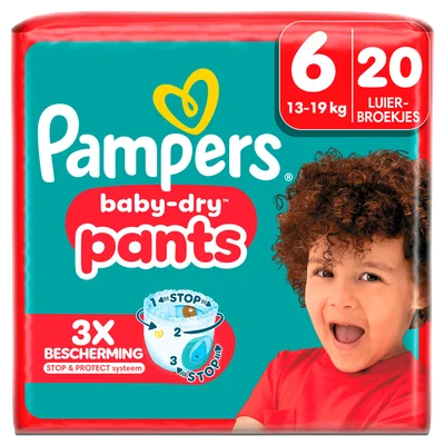 Pampers Baby-dry pants maat 6 XXL pack
