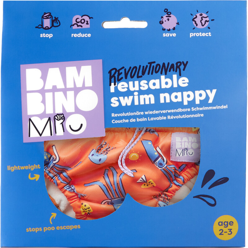 Bambino Mio Wasbare zwemluier 2-3 jaar