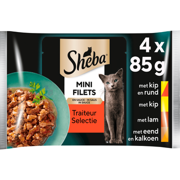 Sheba Mini filets traiteur selectie in saus
