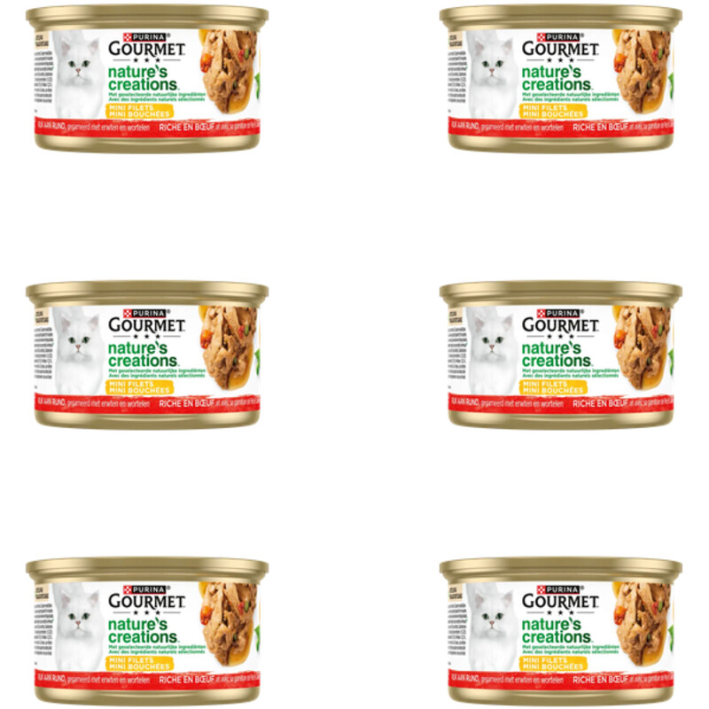 Gourmet Nature's creations rund & erwten 6-pack