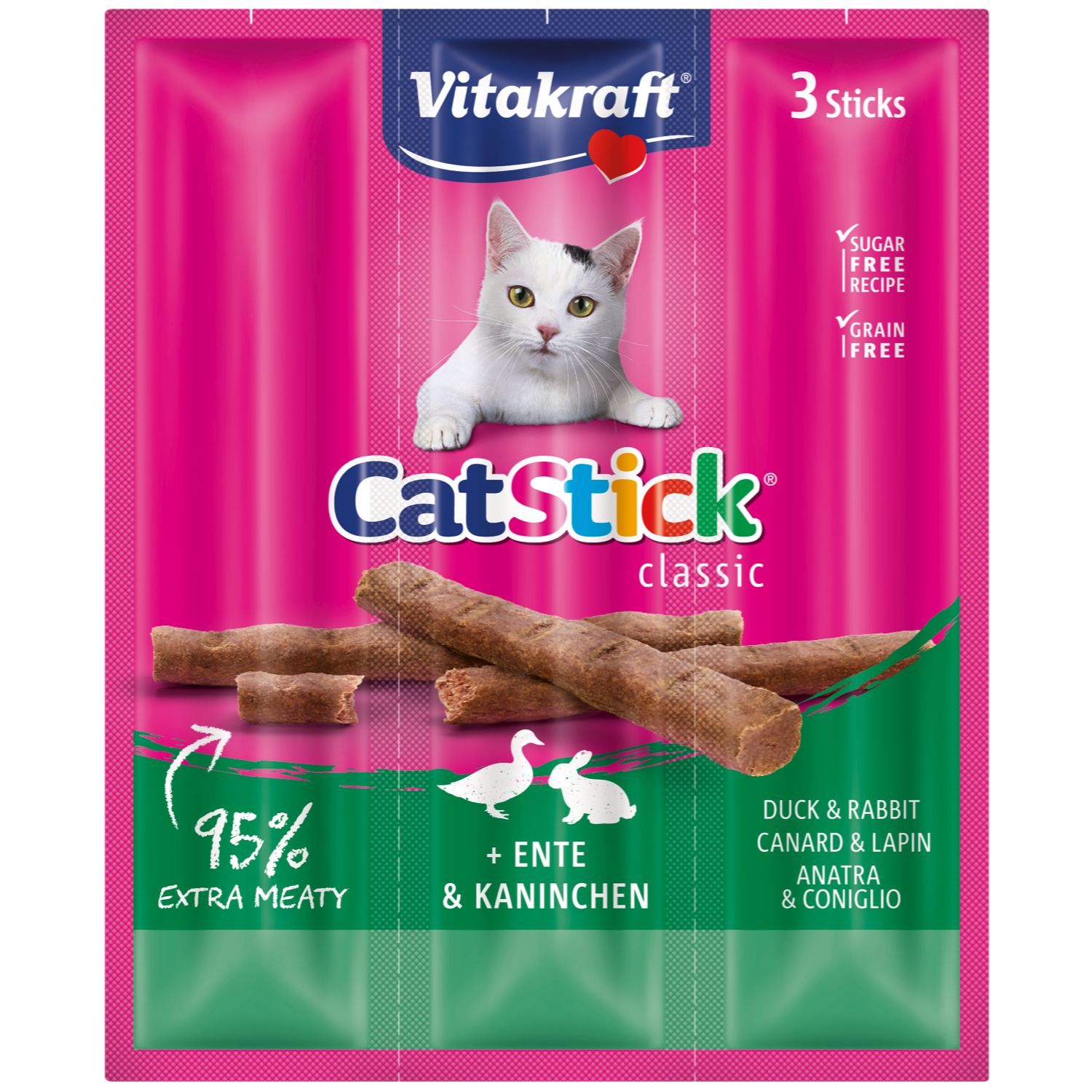 Vitakraft Catsticks mini kalkoen lam