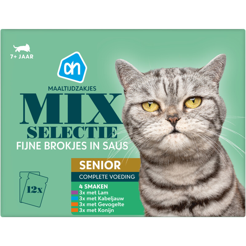 AH Maaltijdzakjes selectie senior in saus