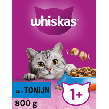 Whiskas 1+ Brokken met tonijn