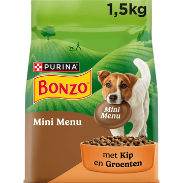 Bonzo Mini menu adult met kip en groenten