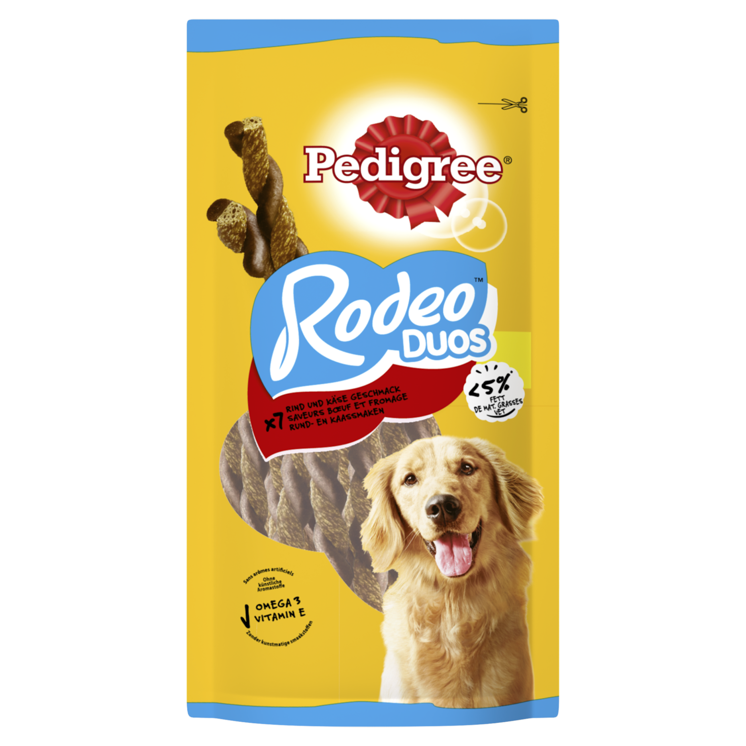 Pedigree Rodeo duos rund- en kaassmaken