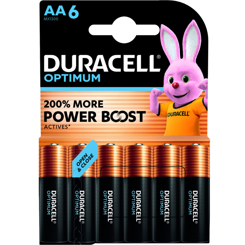 Duracell Optimum AA batterijen