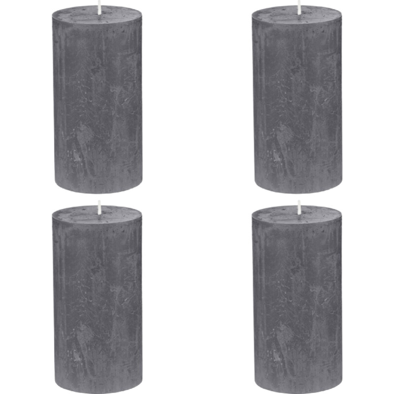 AH Rustiek 7x13cm antraciet 4-pack