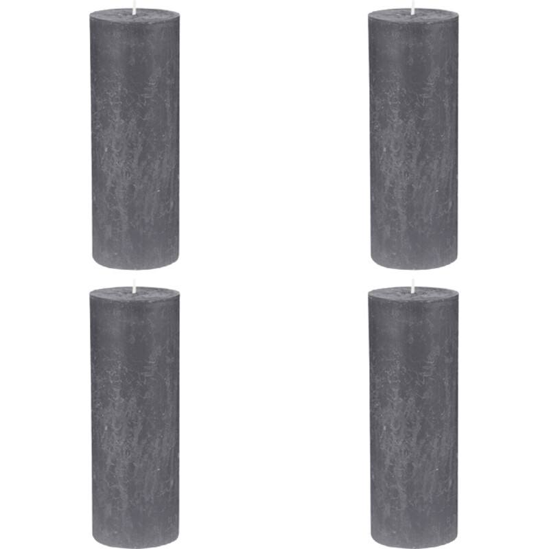 AH Rustiek 7x19cm antraciet 4-pack