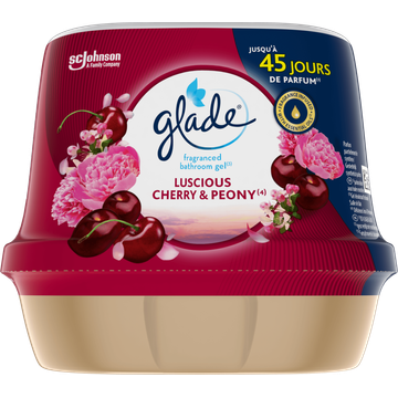 Glade Geurglas cherry and peony raapzaadwas