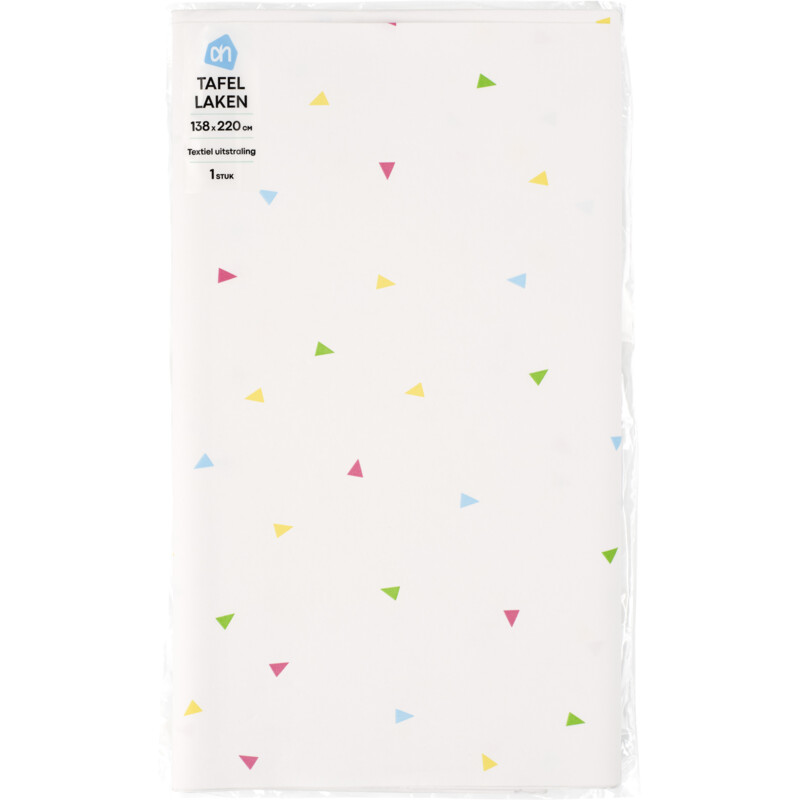 AH Tafellaken driehoekjes 138x220cm