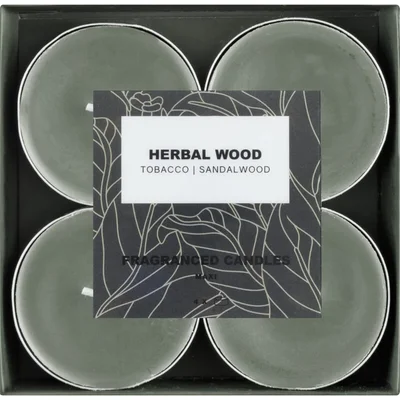 AH Maxi geurtheelichten herbal wood