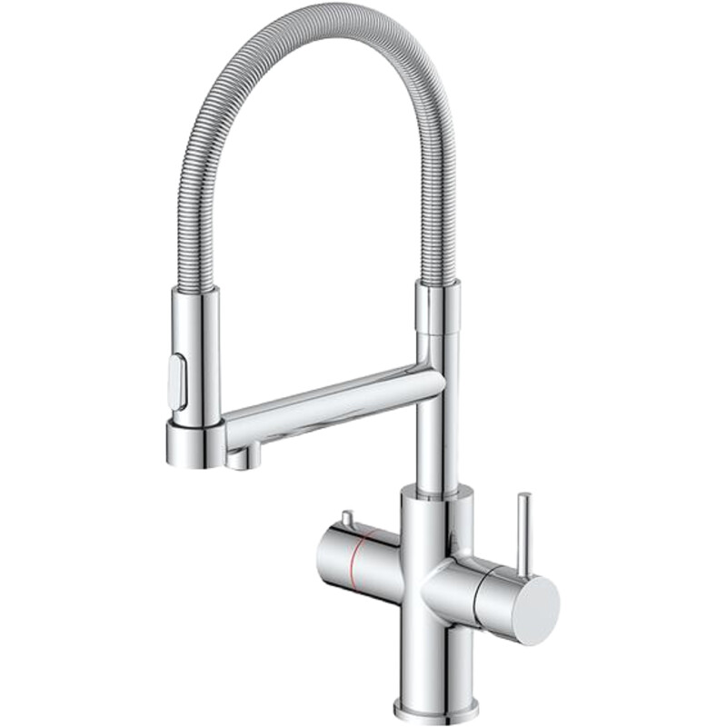 HOWAT Kokend water kraan rond chroom