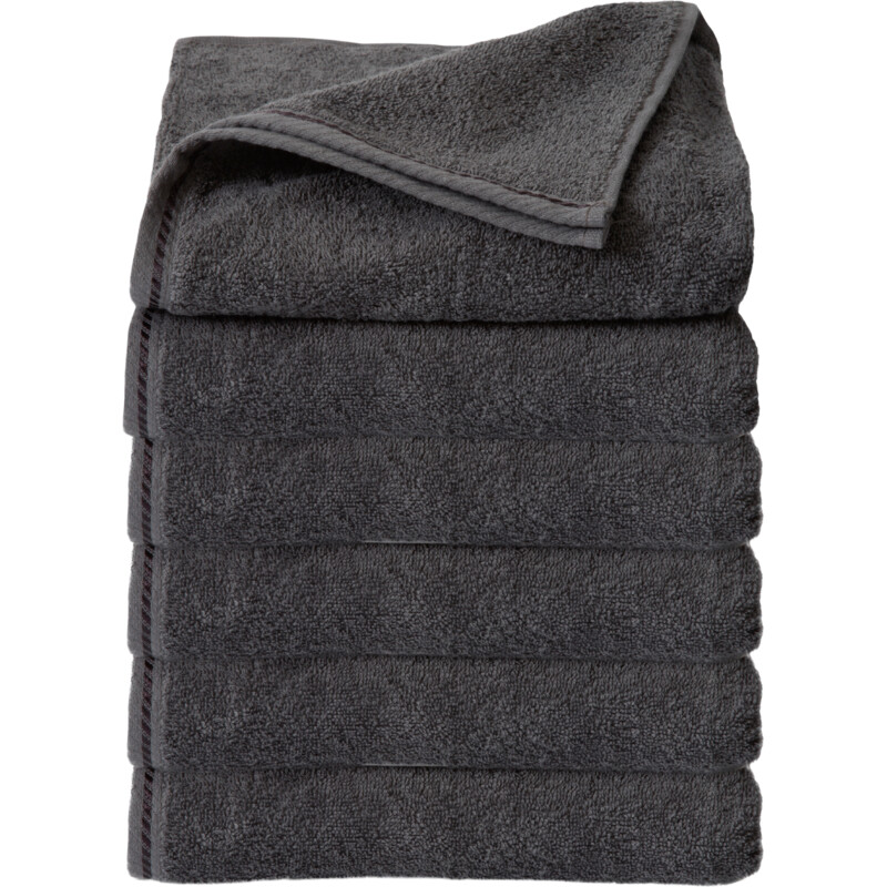 Ten Cate 3x 2-pack handdoeken antraciet