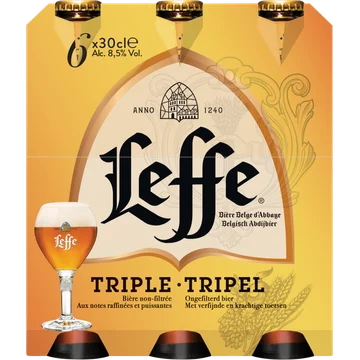 Leffe Bruin Belgisch Abdijbier Flessen 6 x 30 cl