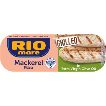 Rio Mare gegrilde Makreelfilets in extra vierge olijfolie 120g