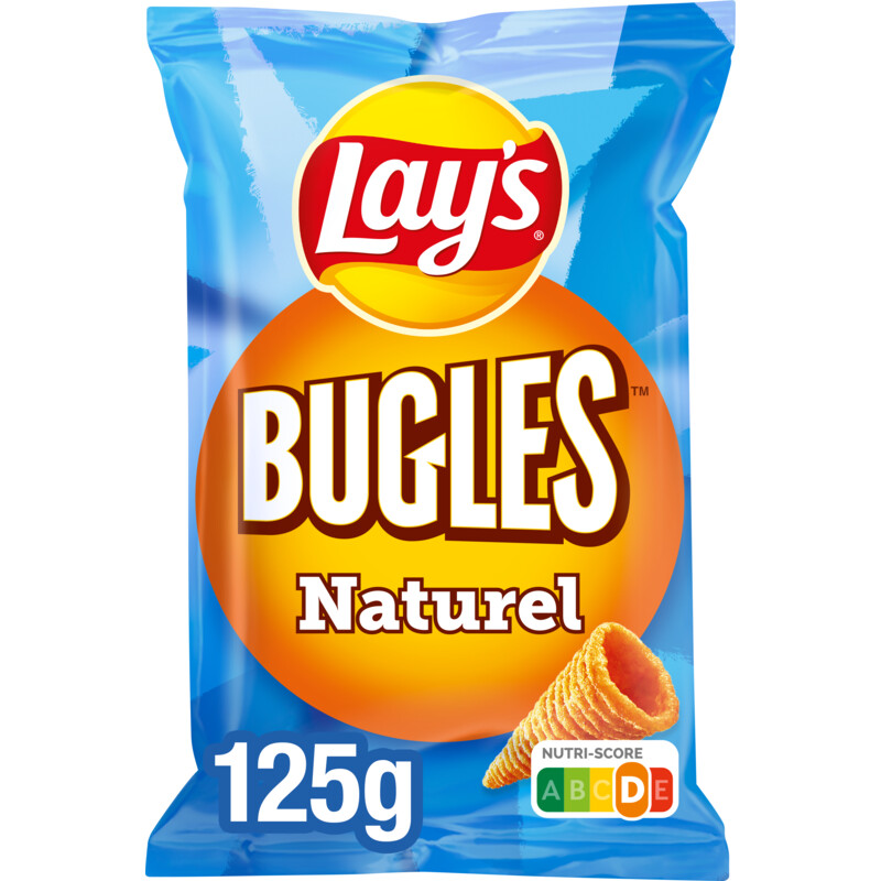 Lay's Pomtips Naturel Chips 125 gr