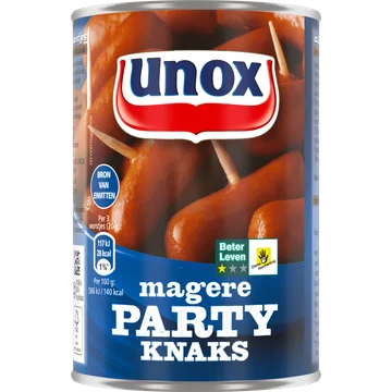 Unox Knakworst Magere Party Knaks 400 g