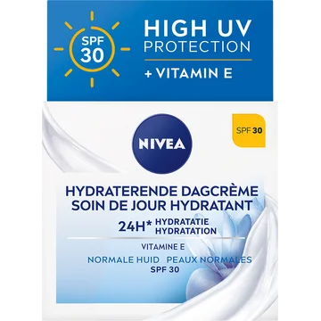NIVEA Hydraterende Dagcrème SPF30 - 50ml - Gezichtscreme - Met vitamine E - Normale huid