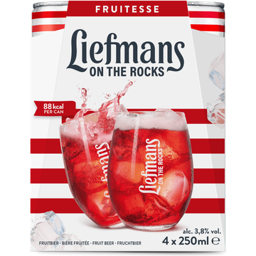 Liefmans - Fruitesse - Blik - 4 x 250ML