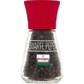 Verstegen Zwarte Peper met Molen 40 g