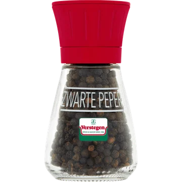 Verstegen Zwarte Peper met Molen 40 g