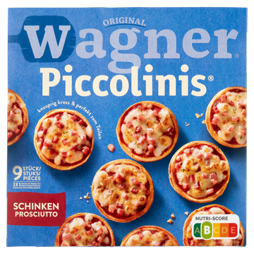 Original Wagner Piccolinis Pizza Tomate-Mozzarella 9 Stuks 270 g