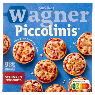 Original Wagner Piccolinis Pizza Tomate-Mozzarella 9 Stuks 270 g
